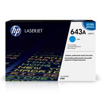 Cartucho De Tóner Hp 643A Cyan Para Color Laserjet 4700