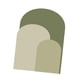 thumbnail image 5 of Calcomanía De Pared Con Arco, Fondo Para Dormitorio, Sala De Estar, Decoración De Pared, Papel Tapiz Con Arco Verde, 5 of 5