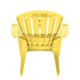 thumbnail image 3 of Silla Plástica con Posavaso Amarillo, 3 of 4