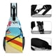 thumbnail image 3 of Pete el Gato Riñonera Bandolera con Estampado Integral para Hombres y Mujeres, Bolso Cruzado Gráfico de Tendencia, Mochila de Hombro Streetwear para Ciclismo y Deportes, Riñonera Versátil Casual, 3 of 6