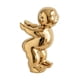 thumbnail image 2 of Sujetalibros Cerámica Figura Abstracta Dorado, 2 of 3