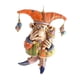 thumbnail image 4 of Colgante De Carillón De Viento De Payaso, Artesanía Decorativa De Resina Para Patio Interior, Color Naranja, 4 of 5