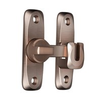 Bothyi - Pestillo De Cerradura De Puerta De Granero, Pestillo De Cerradura De Puerta Abatible Para Baño, Oficina, Hotel, Bronce Rojo