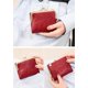 thumbnail image 3 of Cartera PofeeXIO Bifold 12x10x2 cm Rojo con Cierre Tipo Beso, 3 of 7