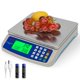 thumbnail image 1 of Báscula de cocina digital RUJIXU DT-5801 30 kg/66 libras de acero inoxidable, 1 of 9
