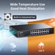 thumbnail image 5 of Conmutador Ethernet Gigabit PoE Aumox SG518P de 18 puertos y 250 W, 5 of 7