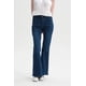 thumbnail image 1 of Jeans Mujer Flare Triangule Azul Oscuro, 1 of 4