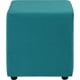 thumbnail image 1 of Pouf Cali Felpa Turquesa, 1 of 1