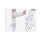 thumbnail image 3 of GUANTES DE MUÑECA CON LENTEJUELAS PARA MUJERES INSPIRE CHIC PARA EL REGRESO A CLASES, MANGAS BRILLANTES DE DEDO COMPLETO PARA FIESTA, BANQUETE, DISFRAZ, VESTIDO DE PROMOCIÓN, BLANCO, 3 of 5
