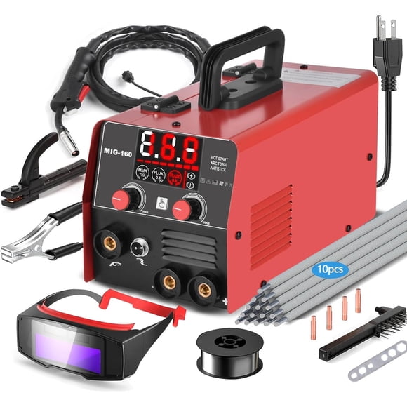 Soldadora XR MARKET MIG160 160Amp 3 en 1 MIG TIG 110V