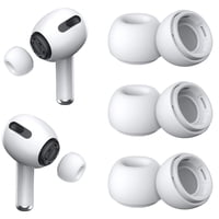 Yuwakayi - [3 Pares] Almohadillas De Repuesto Para Airpods Pro Con Caja De Almacenamiento