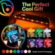 thumbnail image 5 of Cornhole Lights Brightz LED para agujeros y tablas, color azul, 5 of 6