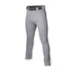 thumbnail image 1 of Pantalón de béisbol Easton RIVAL+ con ribetes gris/negro para adultos pequeños, 1 of 4
