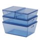 thumbnail image 2 of Mini Cajas De Almacenamiento De 4 Piezas, Contenedores Para Casas De Mu?ecas 1: 6 1:12, Azul_acrílico, 2 of 5