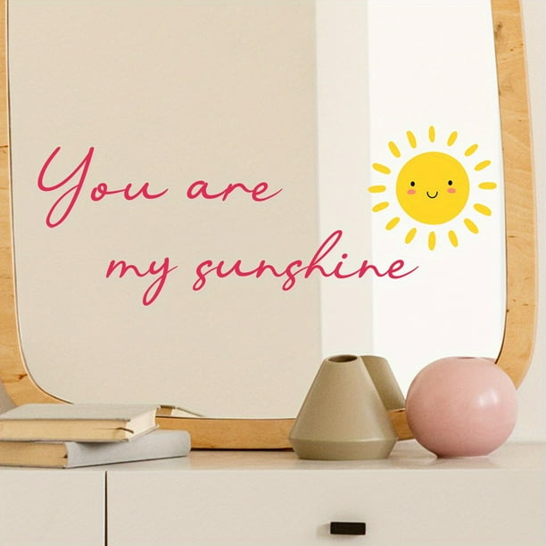 1pc, Mirror Decal, Love Yourself And Love Life Inspirational Quotes Wall Sticker, Bathroom Decor Shower Door Decal, Window Sticker, Bedroom Bathroom Background Wall Decor, Home Decor