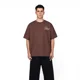 thumbnail image 1 of Polera Oversize Hombre Café Logo Minimal Whatup, 1 of 3
