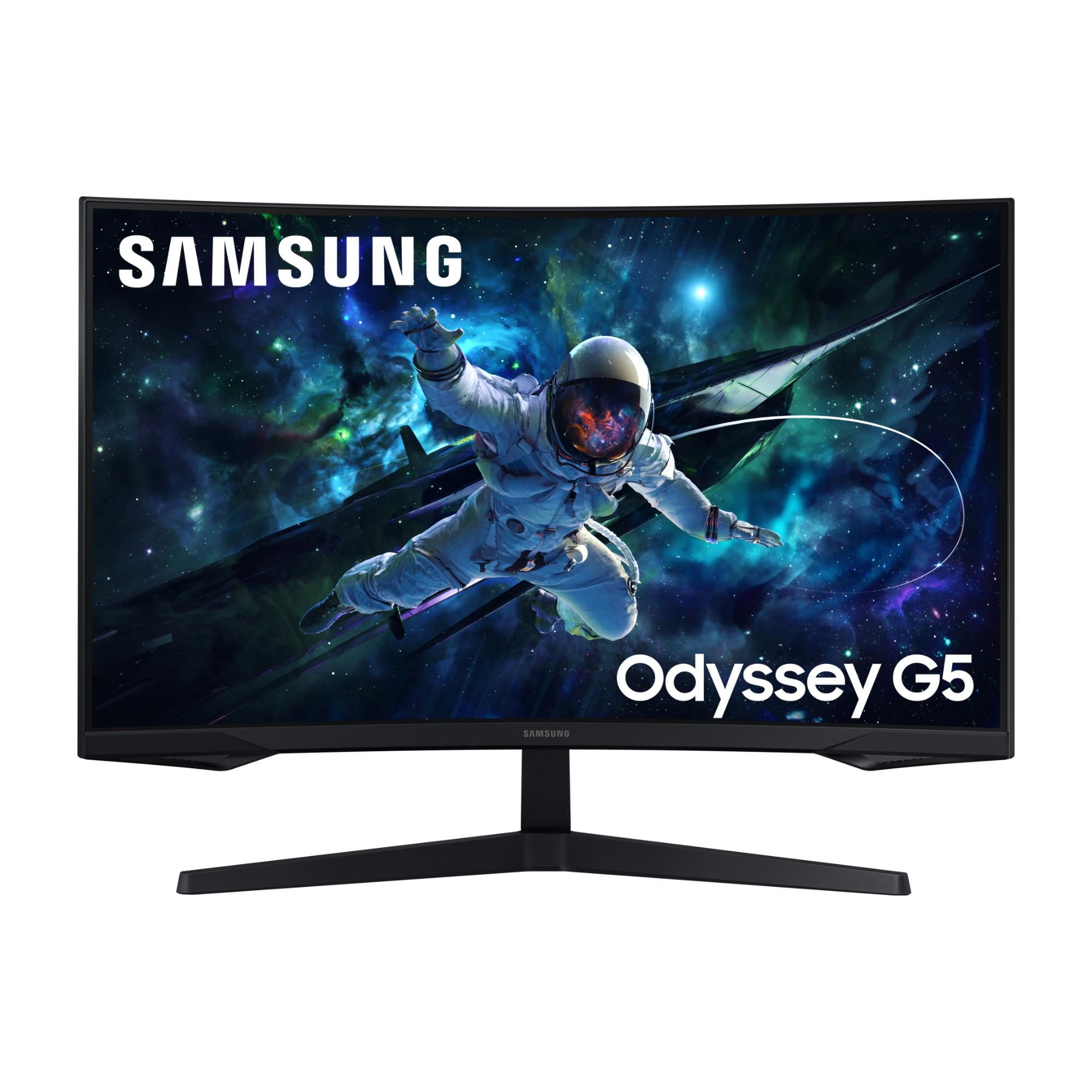 Samsung - Monitor Gamer Curvo 32'' Odyssey G5 G55C Ls32Cg552Ei Qhd 165Hz