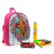 thumbnail image 3 of Hombre de Jengibre Mochila Escolar para Niños y Niñas, Mochila Infantil Ligera de Alta Calidad, Grande y Duradera ROSA, 3 of 6