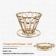 thumbnail image 1 of Acero inoxidable goteador de café plegable, ideal para acampar y viajar, ligero y fácil de almacenar, 1 of 3