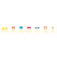 thumbnail image 4 of Pack de Trenes 50 Piezas Magnéticas, 4 of 4