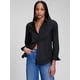 thumbnail image 2 of Camisa clásica para mujer GAP, negro intenso, talla M, 2 of 2