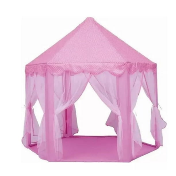 Carpa Tienda De Juegos Rosa Para Niños 140 Cm De Alto Lider