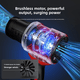 thumbnail image 2 of Soplador de Hojas 40000RPM Ventilador Potente Compatible con Batería de 20V de*walt, Soplador de Aire de Mano, para Secado de Autos, Limpieza de Patio, Cuidado Del Césped, Soplado de Hojas, 2 of 6