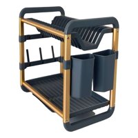 Genérico - Escurridor De Aluminio Diseño Moderno Bicolor