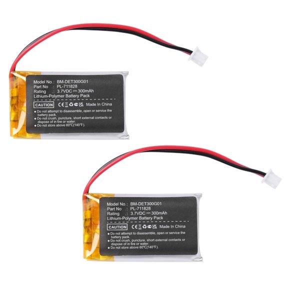 Batería Mingeris 3,7 V 300 mAh Li‑Polímero PL‑711828