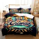 thumbnail image 2 of Icrimax Single Double Bedding Set 3D Printed Bed Sheet Set for Boys Bedroom Queen King Size Twin Single Boys Adult, 2 of 5