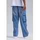 thumbnail image 3 of Jeans Hombre Cargo Baggy Azul Claro, 3 of 4