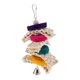 thumbnail image 3 of Bird Parrot Toys Pet Bird Cage Hamaca Columpio Colgando Juguete Para Pájaro Colorido, 3 of 5