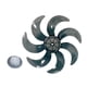 thumbnail image 5 of Aspas De Ventilador De Repuesto Para Uso Doméstico, Profesionales, Fáciles De Instalar, Diseño De 7 Hojas, 14 Pulgadas, 5 of 5