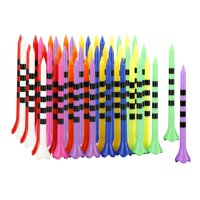 Magideal - Paquete De 50 Tees De Golf, Ayuda Para El Entrenamiento, Equipo De Golf, Soporte Portátil Para Pelotas De Golf Para Interiores Y Exteriores, Para Prác Altura 83 Mm