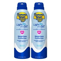 Protector Solar En Aerosol Banana Boat Light As Air Spf 50 177 Ml X2