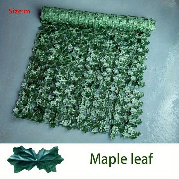 Transform Your Outdoor Garden with our Artificial Faux Ivy Hedge Leaf Privacy Screen - Perfect for Privacy, Decoration and Photo Props!