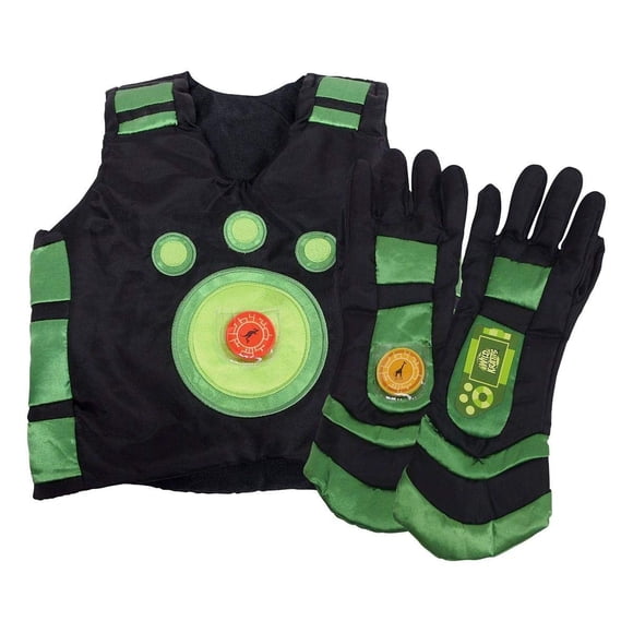 Traje de Poder de Criatura Wild Kratts – Chris – Talla 4‑6X – Niños