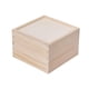 thumbnail image 1 of Caja De Almacenamiento De Madera, Caja Rústica Para Dulces De Boda, Pasatiempos Artísticos, Tarjetas Para Amantes De Bricolaje, 12x12x8cm, 1 of 5