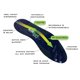 thumbnail image 2 of Plantillas AIR FEET Relief O2 S/M con soporte de arco, 2 of 7