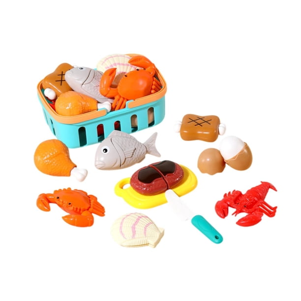 Juguetes Para Cortar Comida, Divertidos Juguetes De Aprendizaje Temprano Para El Día Del Niño, Juego De Rol Para Niños.