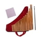thumbnail image 5 of Pan Pipe Instrument 15 Tube G Key Para Músico Constructor De Instrumentos Principiantes Mano Derecha, 5 of 5