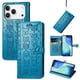 thumbnail image 1 of Funda Cartera FOXDOCK para iPhone 17 Pro Max , Flip PU con Relieve de Gatos y Perros, Tarjetero y Soporte, 1 of 6