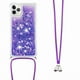 thumbnail image 2 of Funda FOXDOCK para iPhone 11 Pro con Cuerda Ajustable, Brillo Líquido, Protección Antigolpes y Lente – Ideal para Regalo, 2 of 6