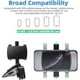 thumbnail image 3 of 2-Pack Car Phone Holder, 360 grados giratorio salpicadero Clip de montaje, compatible con iPhone 11, 13/12 Pro Max, 8, 8Plus y Samsung S10, S9, S8, se adapta a 4 "~ 7" Smartphones-Negro, 3 of 6