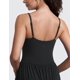 thumbnail image 5 of Vestido CRZ YOGA Maxi sin mangas con escote cuadrado Negro Mediano, 5 of 7