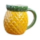 thumbnail image 3 of Linda Taza De Café De Cerámica, Taza De Cerámica Duradera Para Regalo De Cumpleaños, Oficina, Piña, 3 of 3