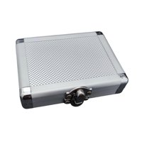 Magideal - Mini Maletín Caja De Herramientas, Estuche De Transporte De Aleación De Aluminio, Resistente, Estuche Rígido, 7,09 X 3,39 X 1,14 Pulgadas, Ligero, Por