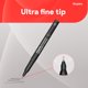 thumbnail image 3 of Marcadores Staples Duramark Negro Ultra Fino 36 unidades, 3 of 7