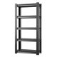 thumbnail image 1 of Estantería metálica 5 niveles full metal 90x45x184 - SHELF-5-1, 1 of 3