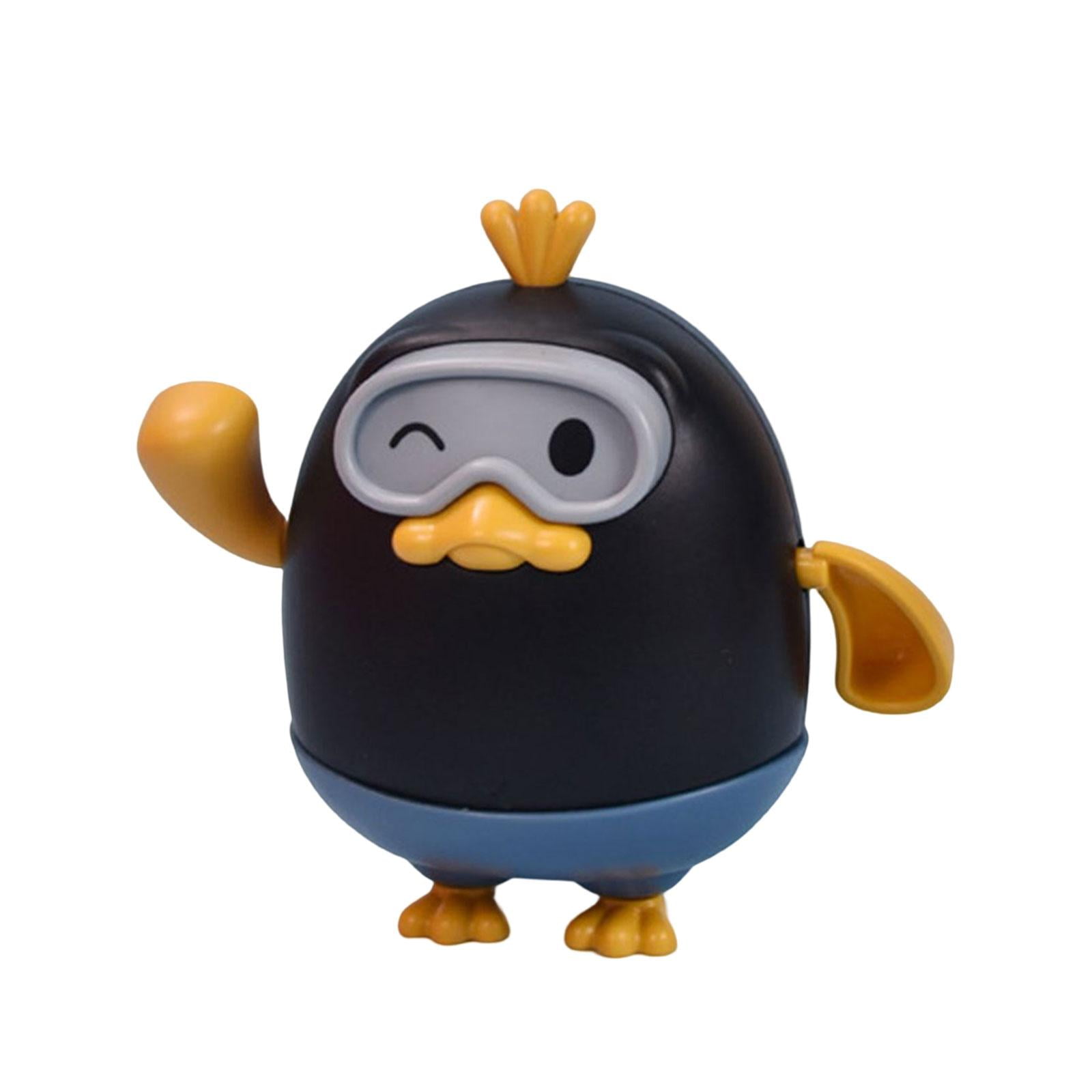 Magideal - Juguetes De Pato Para Nadar, Juguetes De Baño Para Bebés Con Juegos De Agua, Juguetes De Ducha De Bañera De Agua Flotante Para La Hora Del Baño Para Negro